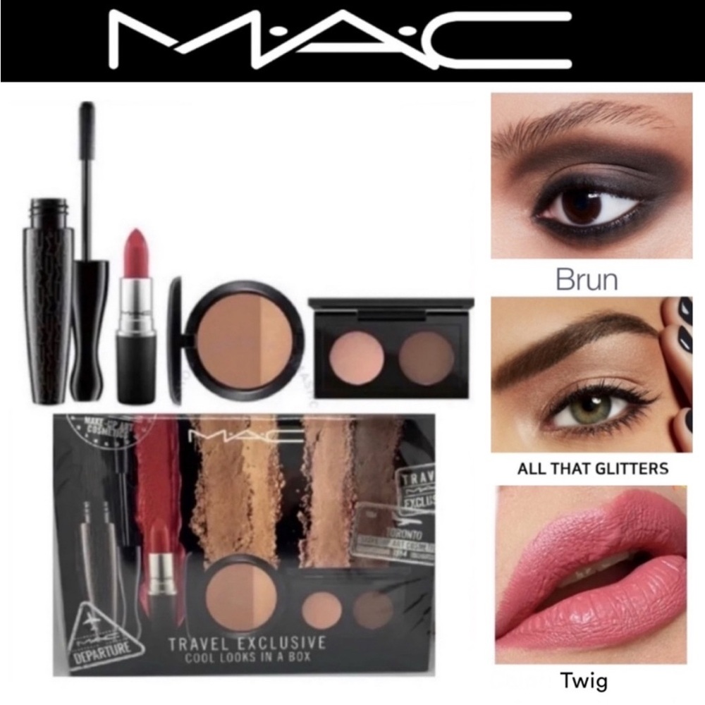 MAC Cool Looks in a Box 5 Piece w/ TWIG Lipstick *DISCONTINUED*